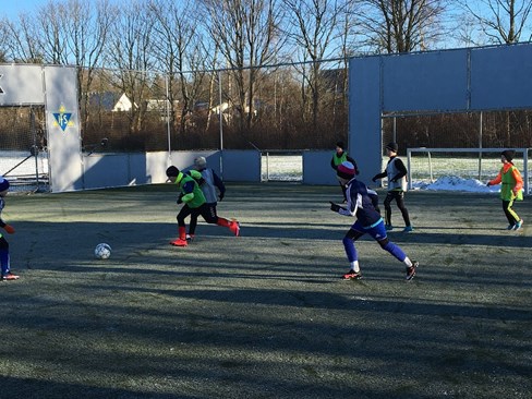 Teknisk træning i Goalbox